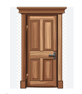 BEHIND THE DOOR