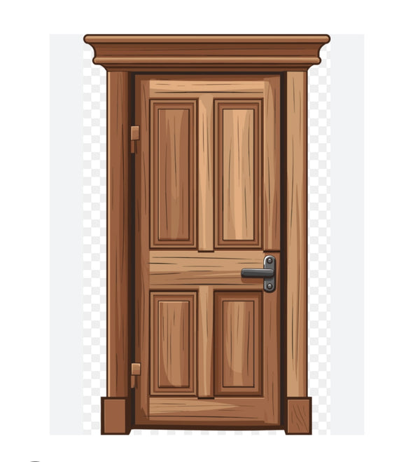 BEHIND THE DOOR